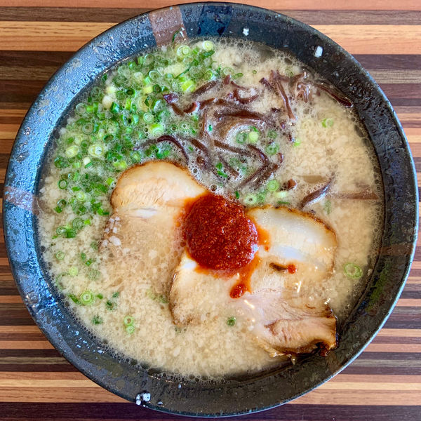 「ラーメン (600円)」@らーめん林家 甘木店の写真