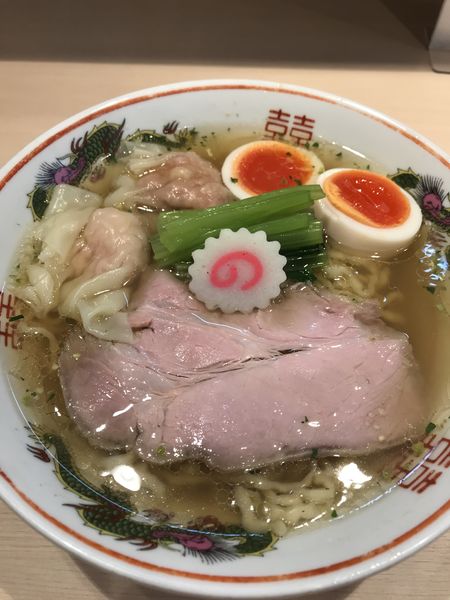 「ちょっとづつワンタン麺(山椒) 1,100円」@キング製麺の写真