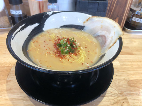 「ホルモンラーメン」@近江牛ホルモンラーメン 結の写真