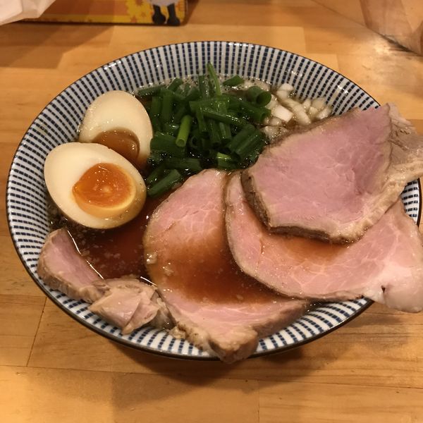 「特製煮干らーめん（￥850）※」@ふく流らーめん 轍 本町本店の写真