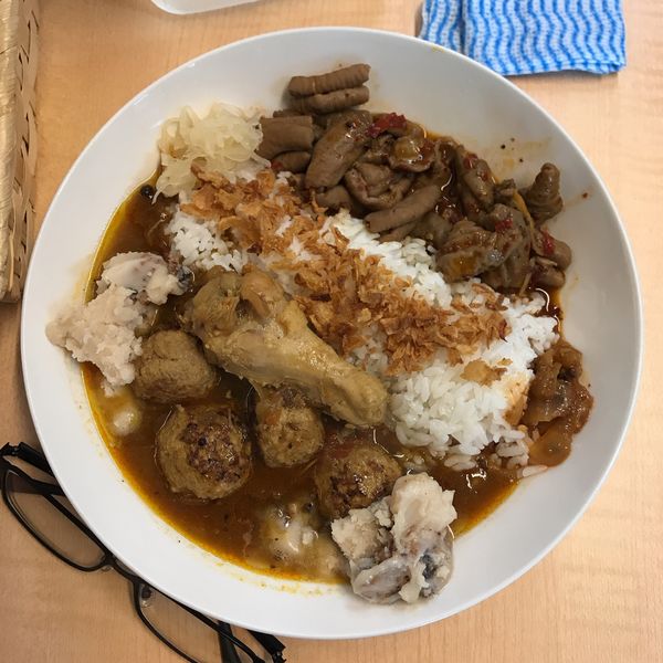 「マーラー白モツハードコア＋シュマルツダブル」@カリー ザ ハードコアの写真