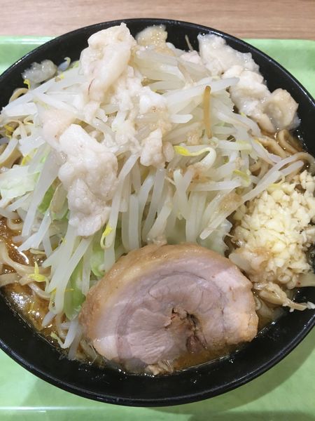 「味噌ラーメン大盛900円」@ジャンクガレッジ イオンレイクタウンmori店の写真