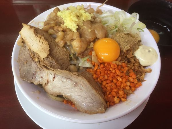 「汁なし（正油）」@僕との麺の写真