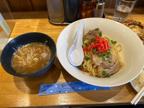「【限定】シークワーサーつけ麺　900円」@麺百式の写真