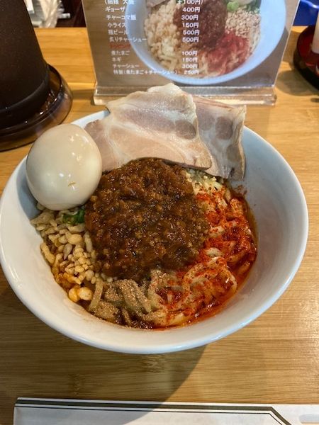 「特製汁なし担々麺」@汁なし担々麺 ラーテルの写真