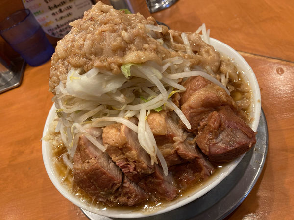 「大豚ラーメン」@麺屋穴場の写真