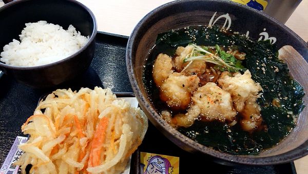 「帆立中華(560円)」@ゆで太郎 本庄小島店の写真