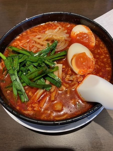 「旨辛麺」@来来亭 笠岡店の写真
