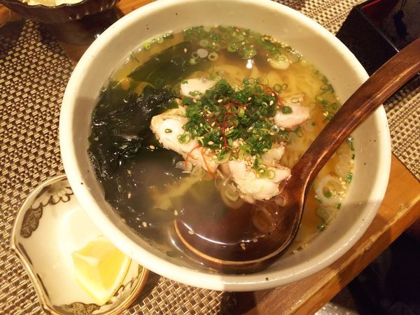 「金のらうめん　680円」@りょうり屋 恩の時の写真