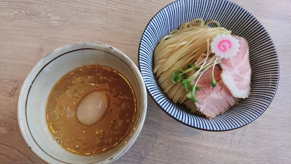 「とりニボつけ麺大盛 1030円」@MENYA BIBIRIの写真