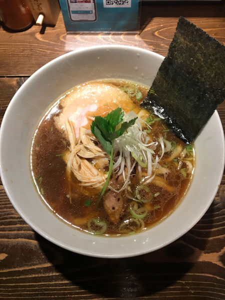 「鶏そば・醤油 850円」@神田とりそば なな蓮の写真