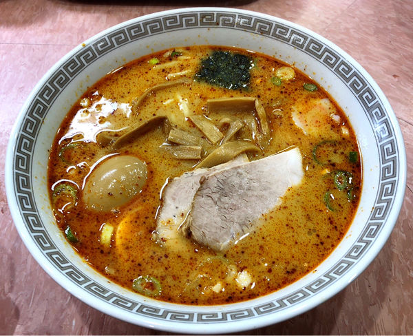 「中華そば(小.担々変更.味玉)」@所沢大勝軒の写真