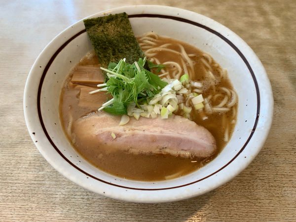 「魚介豚骨らーめん」@麺屋 くおんの写真