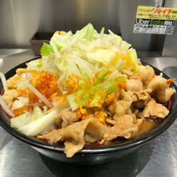 紅ラーメン ドカ野菜