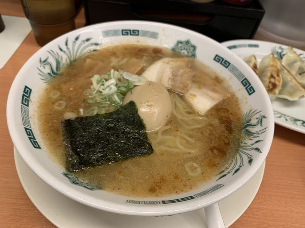 「エビ塩ラーメン」@日高屋 浦和東口店の写真