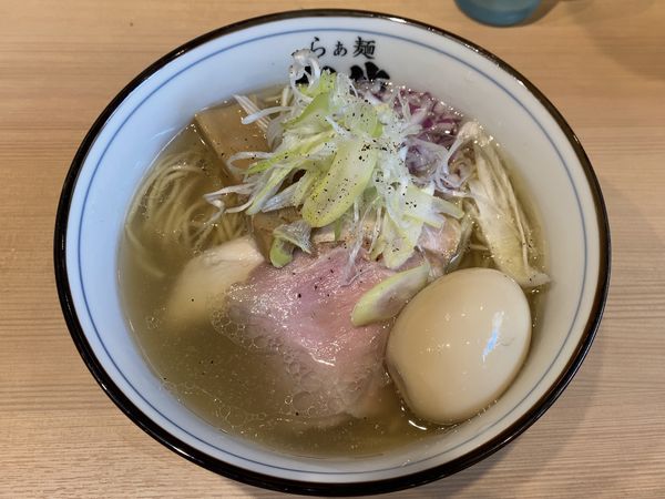 「味玉塩らぁ麺」@らぁ麺 凱哉の写真