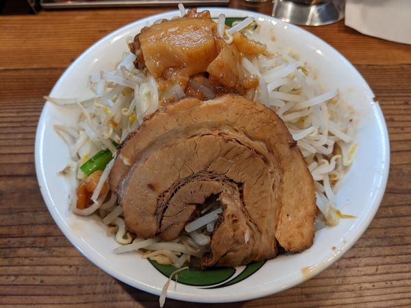 「濃厚雷そば　並もり」@雷 千葉駅前店の写真