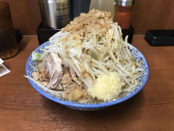 「小ラーメン（全マシ）」@立川田田の写真