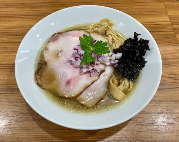 「宗田かつおと伊吹いりこの淡麗そば（限定20食）＋味付き替え玉」@中華そば 西川の写真