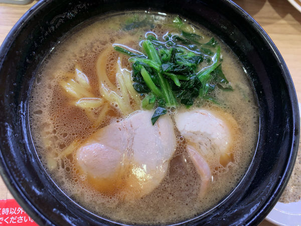 「煮干しとんこつ醤油ラーメン390円」@かっぱ寿司 三鷹店の写真
