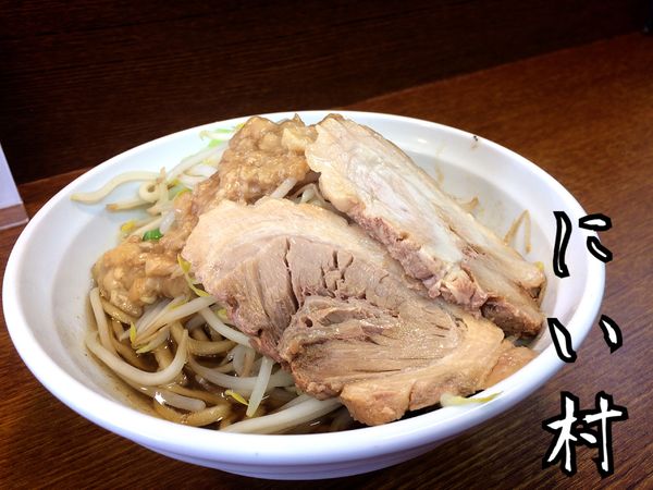 「ガッツリらーめん(小)￥700」@らーめん にい村の写真