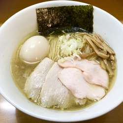 塩中華そば700　麵大盛り100　味玉100