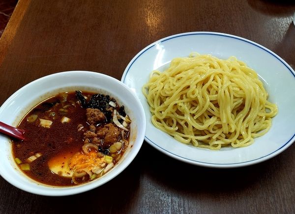 「ピリ辛つけ麺」@平大将 志茂店の写真