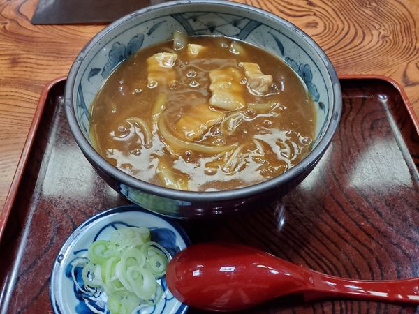 「カレー南蛮そば900円」@更科丸屋の写真