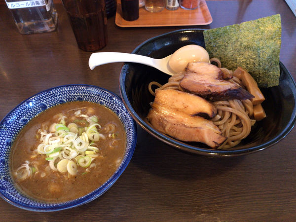 「特製つけ麺　並盛」@つけ麺 弥七の写真
