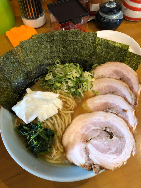 「大盛り　チャーシュー３枚と海苔増し　ライス」@ゆき坊の写真