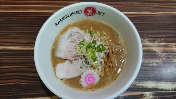 「限定 鶏VS魚 900円」@ラーメン人生 JET 福島本店の写真