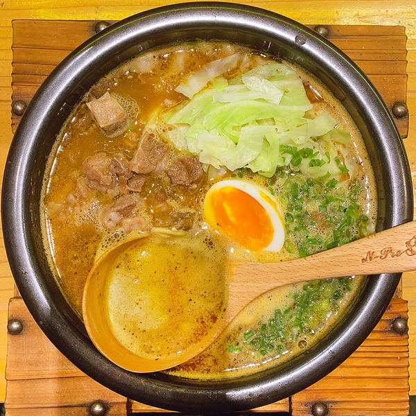 「珈竰らぁ麺」@らぁ麺 牛ごろ極の写真