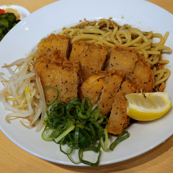 「冷やし肉汁パーコー麺 800円」@肉汁麺ススム 新橋店の写真