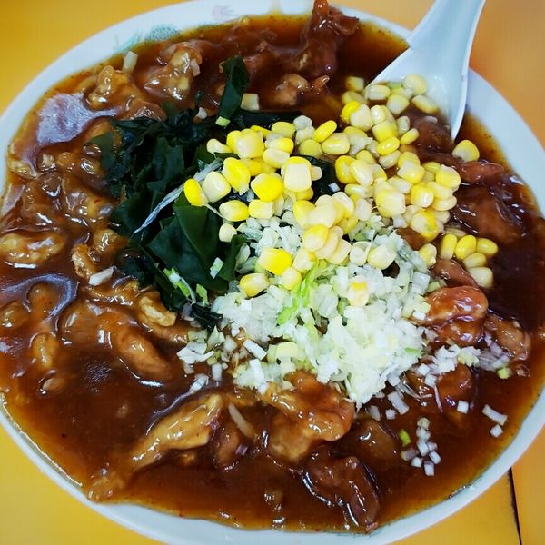 「焼肉冷やし ６９０円」@中華 大進の写真