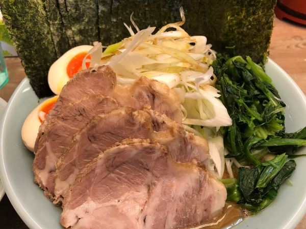 「渡来武ラーメン、ネギ」@横浜らーめん 渡来武の写真