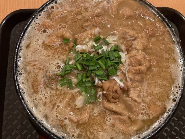 「もつ煮味噌ラーメン(こってり・太麺)」@秋田ラーメン はまの写真