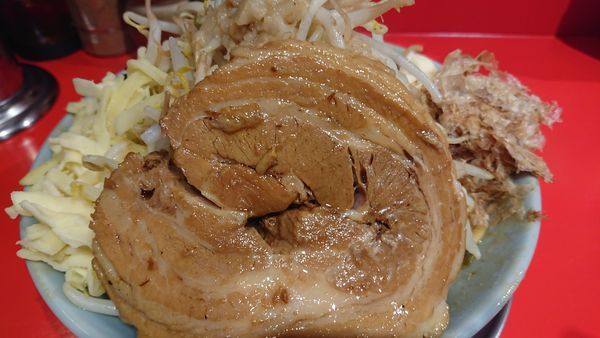 「まぜそば豚一切れ」@ハイカロリー学園の写真