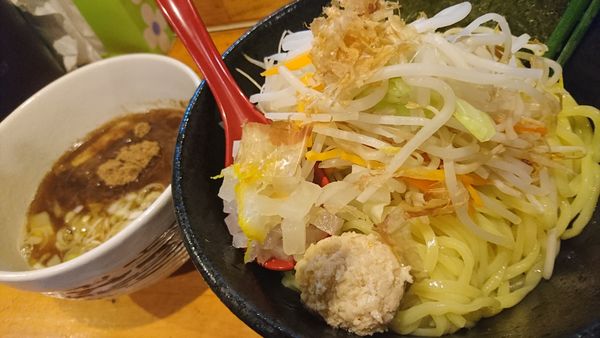 「つけ麺、大盛」@つけ麺 しろぼしの写真