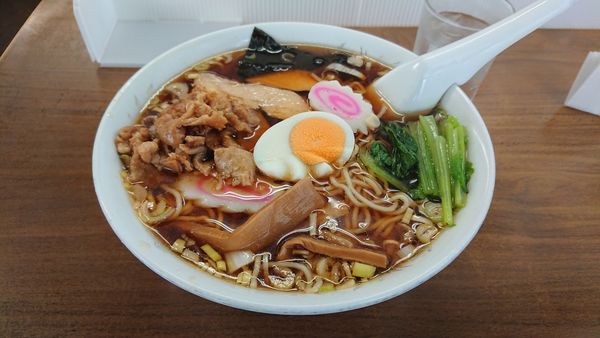 「下館ラーメン750円+大盛100円」@盛昭軒の写真