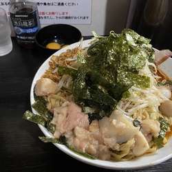 大　冷やし中華うぉん、生卵