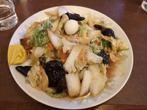 「五目やきそば950円」@鶏舎の写真