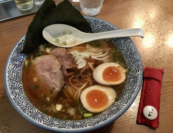 「上生粋正油そば」@秋刀魚中華そば 生粋の写真