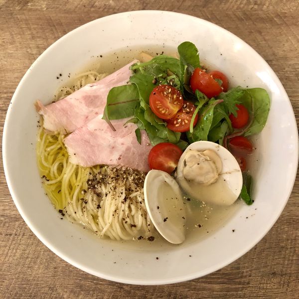 「【夏季限定】蛤の冷やし塩そば ￥950」@Ramen611の写真