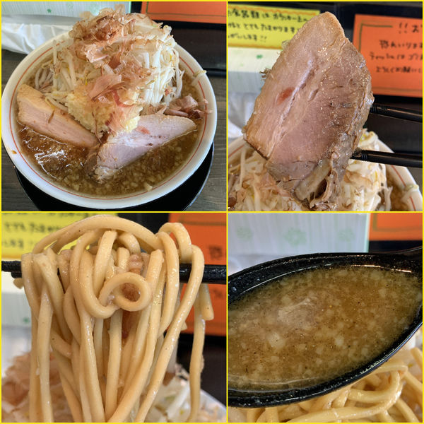 「マンモスラーメン¥850（ニンニク）」@泪橋 宝町店の写真