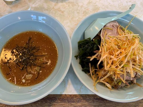 「味噌つけ麺＋肉ネギ」@つけ麺 大雄 片倉町店の写真
