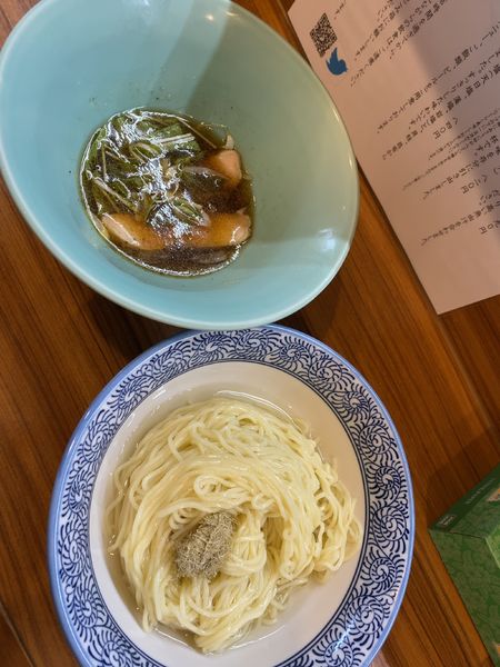 「貝出汁　冷たい細麺らーめん」@中華そば つの井の写真