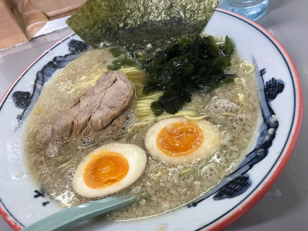 「ラーメン　サービス煮卵」@ラーメンショップ 122号騎西店の写真