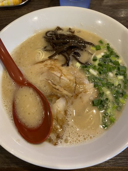 「博多らーめん」@らーめん たつ屋の写真