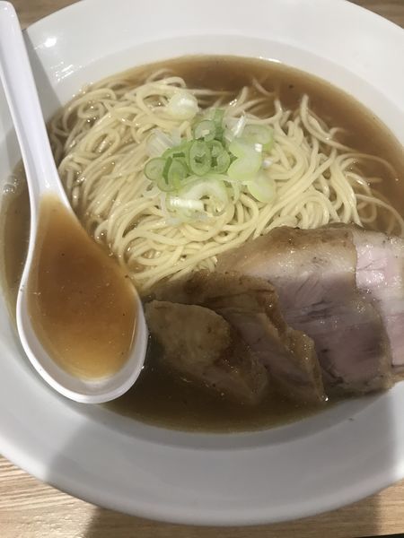 「肉そば、中」@自家製麺 伊藤 神田店の写真