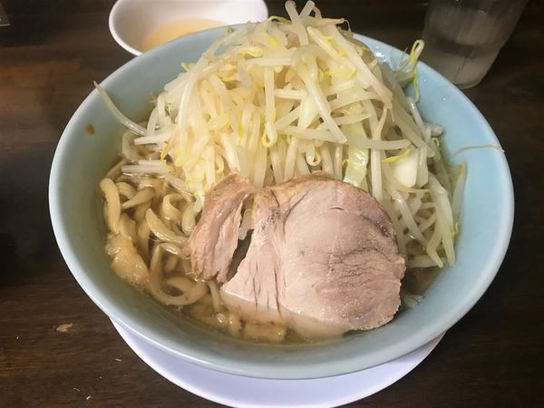「小の小らーめん（ヤサイ）￥650＋生卵￥50」@らーめん玄の写真